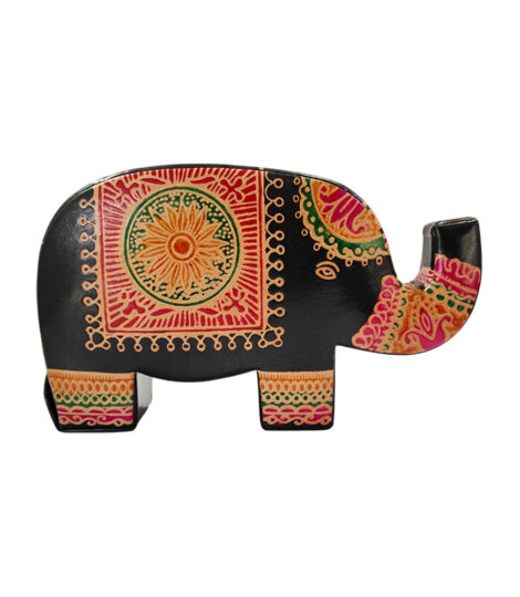 Assorted Leather Elephant Coin Box