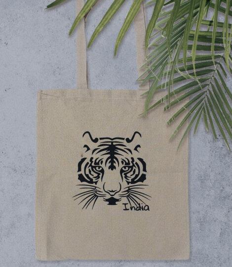 cream-gold-cotton-tiger-shopping-bag-1