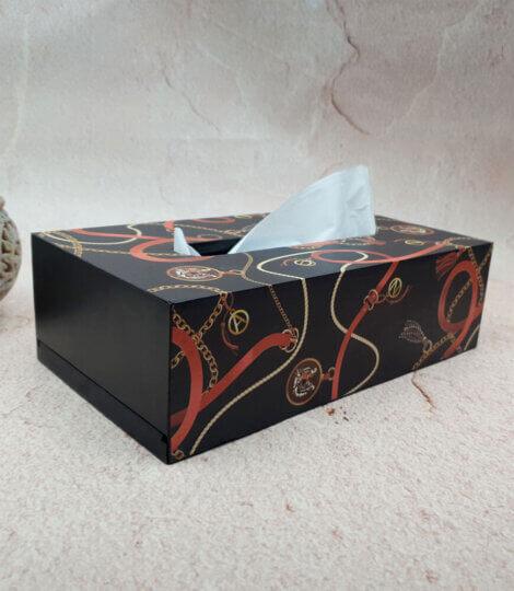 Premium Wooden Tiger Tissue Box Cover Tissue Box Holder for Car Home