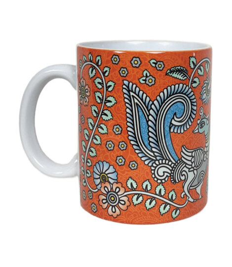 maatir-ceramic-mug-with-traditional-kalamkari-art-1