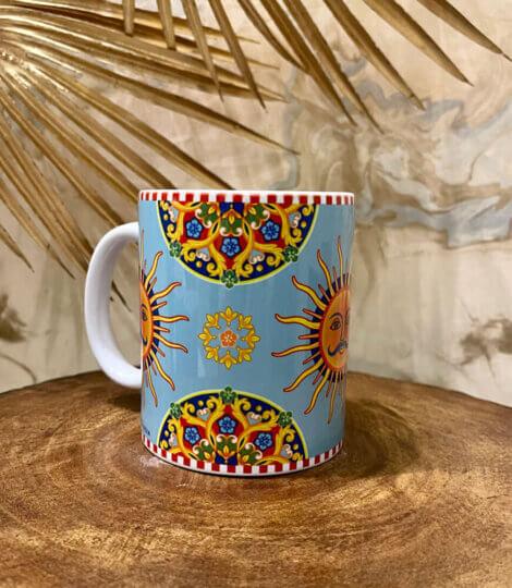 Souvenir-Gift-Premier-India-Surya-Sun-God-Large-Ceramic-Coffee-Mug-4