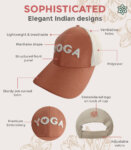 Branded Peach Yoga Baseball Cap - Caps for men and women