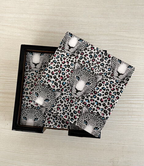 Graphic-Leopard–Art-Print-Souvenir-Coasters
