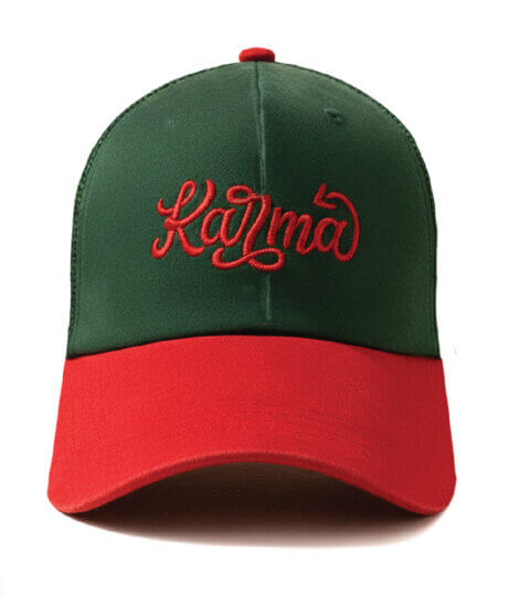 deep-green-maroon-suede-premium-baseball-cap-with-karma-embroidery-1