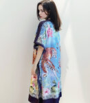 Tiger In The Sky Long Kaftan
