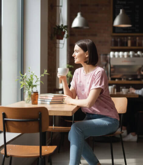 Buddha Kalamkari Pink T-shirt