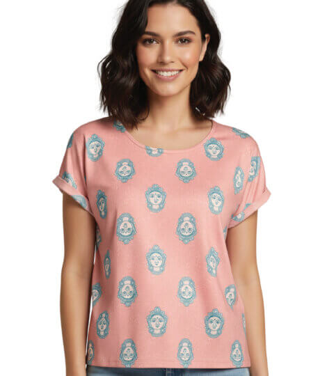 kalamkari-peach-t-shirt-1