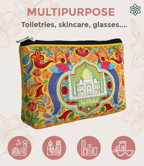 Neoprene Taj Truck art Pouch