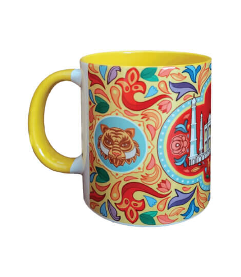 Taj-Mughal-Truck-Art-Mug