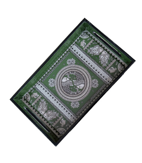 madhubani-green-tray-1