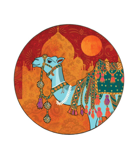 taj-mahal-camel-wall-decor-plate-1
