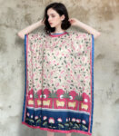 Lotus Pichwai Long Kaftan