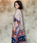 Lotus Pichwai Long Kaftan