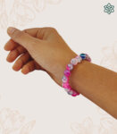 Pink Evil Eye Bracelet