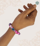 Pink Evil Eye Bracelet