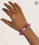 Pink Evil Eye Bracelet