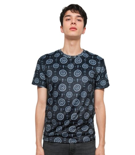 Taj-Mahal-Warli-Black-T-shirt-1