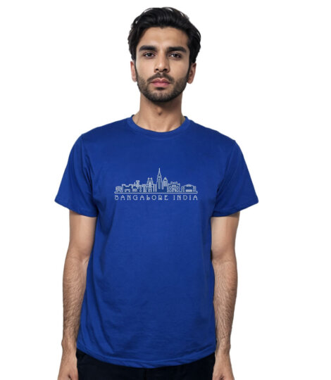 Blue-City-Outline-Bangalore-INDIA-1