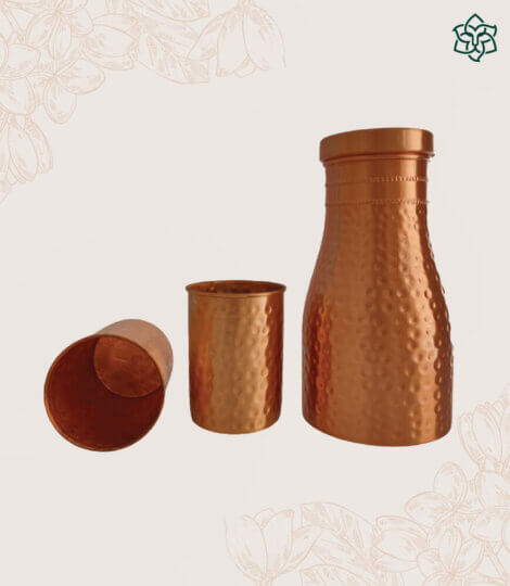 Copper Bottle Set