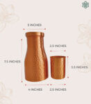 Copper Bottle Set