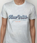 Delhi Grunge Typography T-Shirt