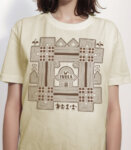 Women's Chittra Art India Beige T-shirt
