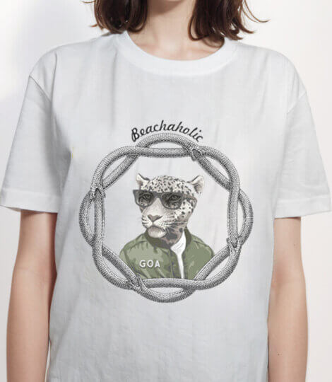 Women’s Goa Beachaholic T-shirt
