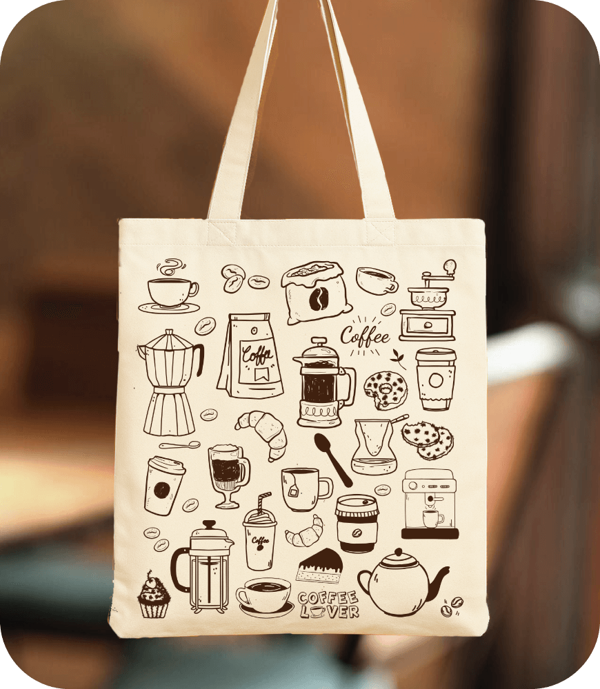 Reusable tote bags​