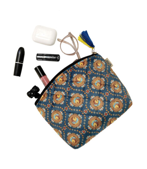 Madhubani Medium Pouch