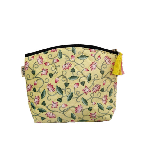 Yellow-Pichwai-Medium-Pouch-1