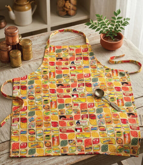 Nostalgia Indian Foods Apron