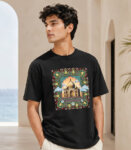 taj-mahal-floral-t-shirts-1