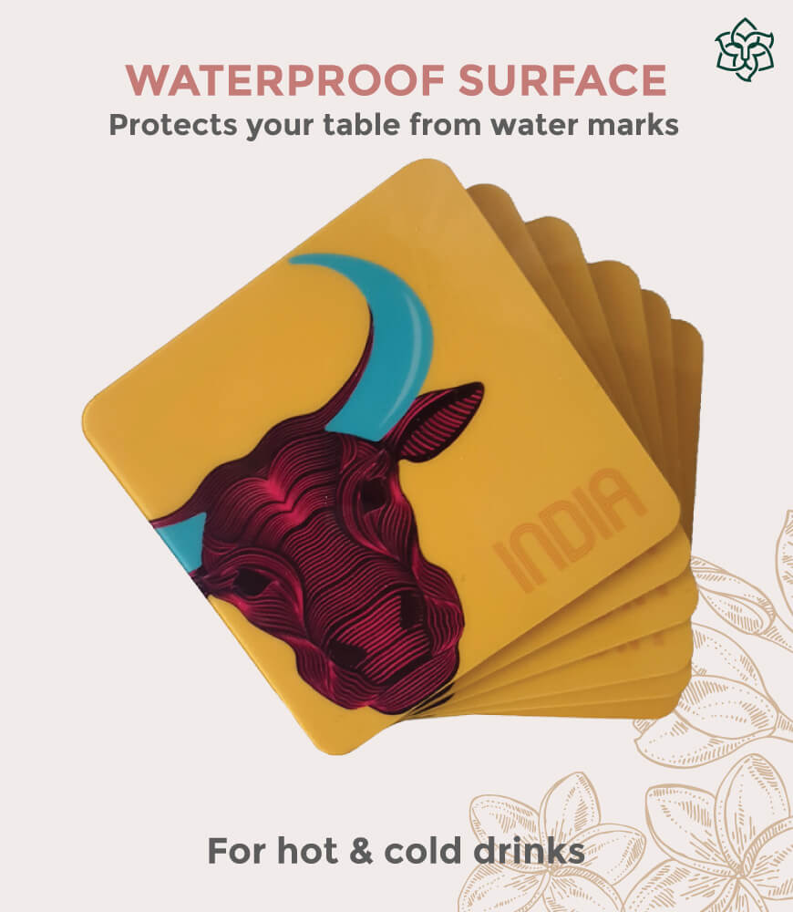 yellow-buffalo-art-coasters-2